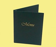 Oprawa menu A5 zielona