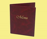 Oprawa menu A5 bordowa