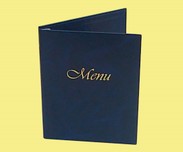 Oprawa menu A5 granatowa