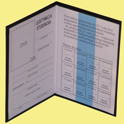 Legitymacja studencka